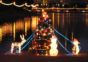Floating Christmas Tree